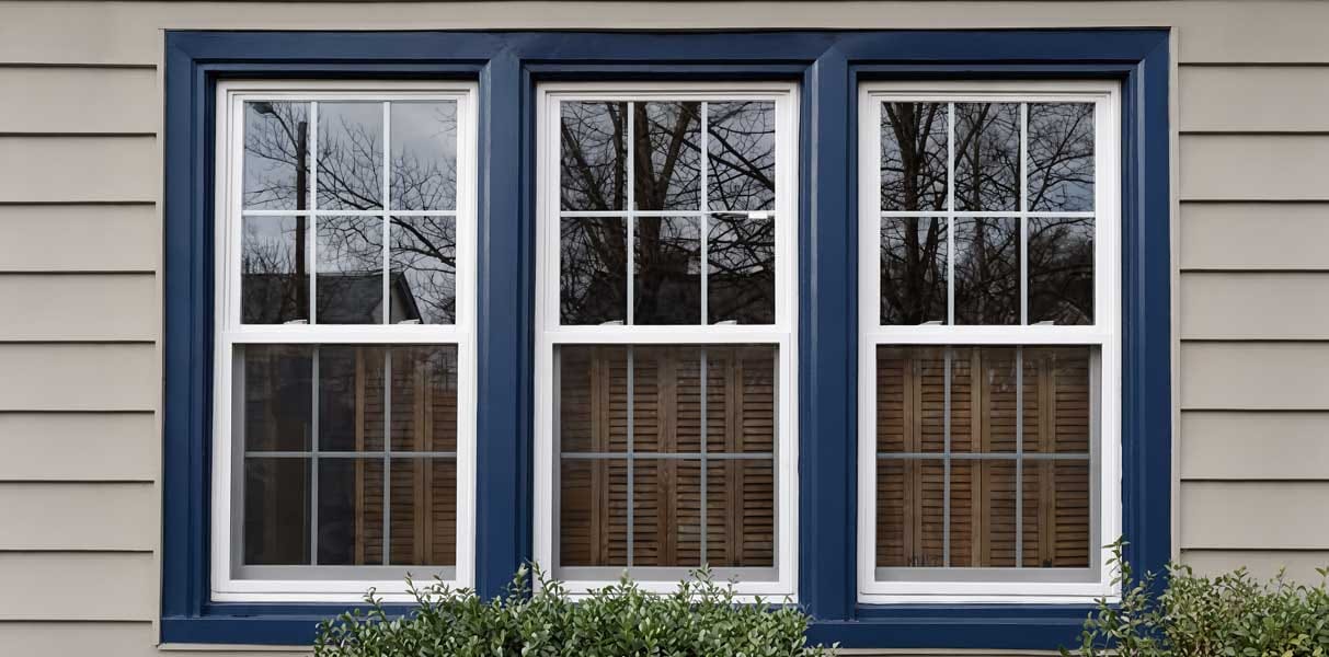 Double-hung windows